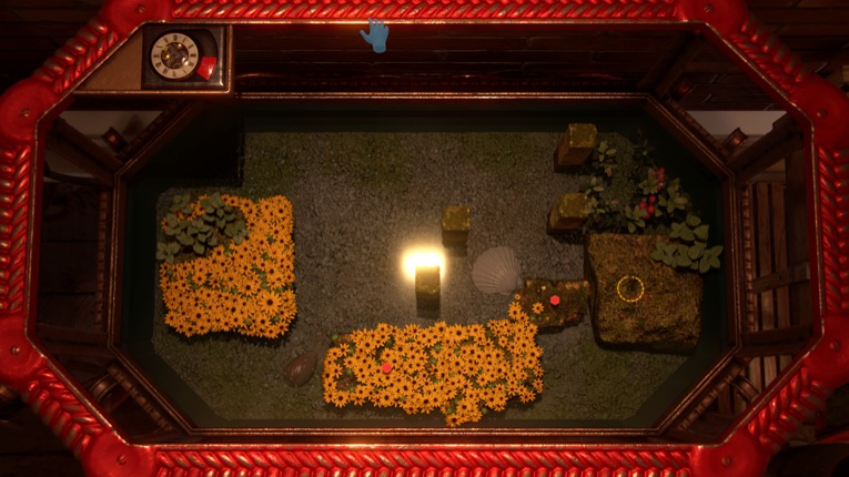 Plant growth puzzle scene